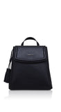 Woman Leather Backpack Lady Anne Glory Black
